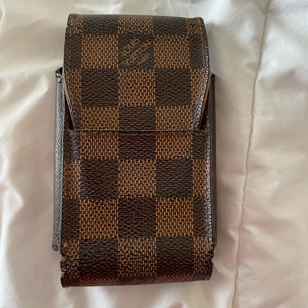 Authentic Louis Vuitton Damier Lipstick or Cigarette case